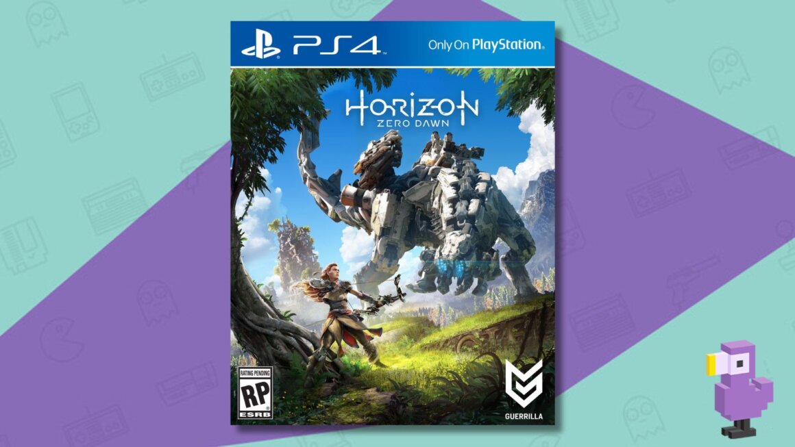 Horizon: Zero Dawn (2017) game box
