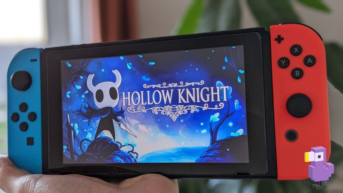 Hollow Knight on Theo's Nintendo Switch