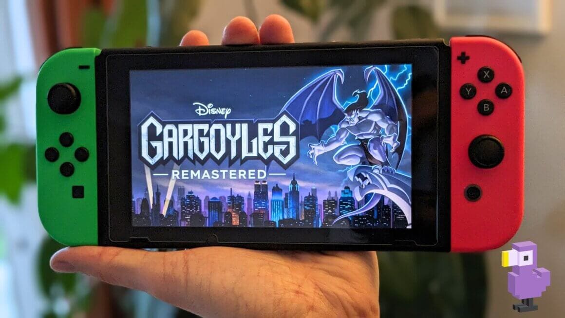 Theo's Switch showing Disney Gargoyle's Remastered