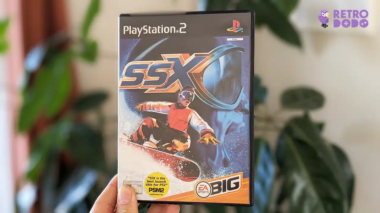 SSX for the PS2 game case