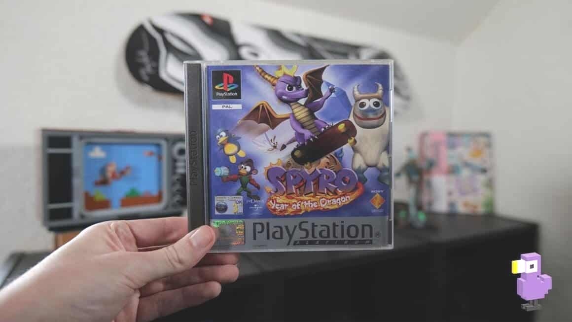 Spyro: Year of the Dragon game case