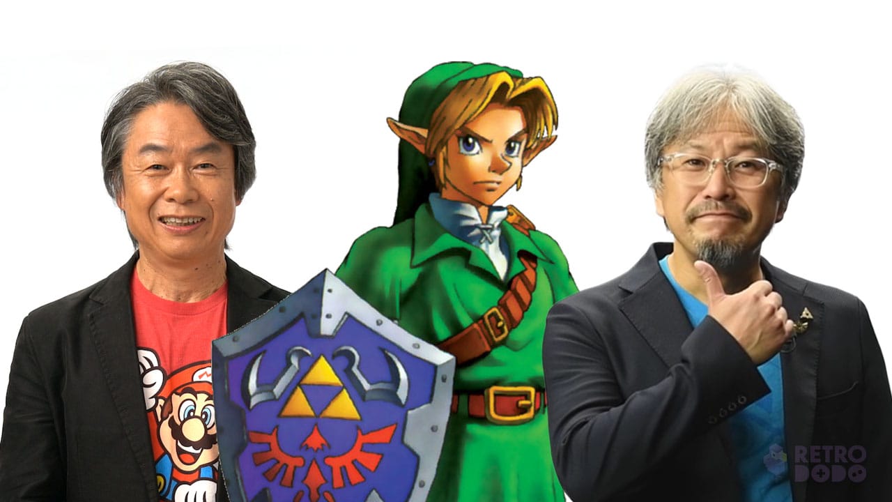 Miyamoto, Link, and Aonuma.