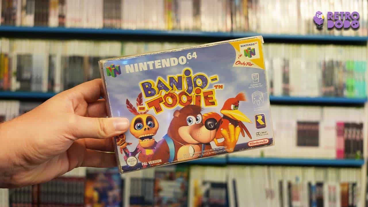 Banjo-Tooie game box for the N64