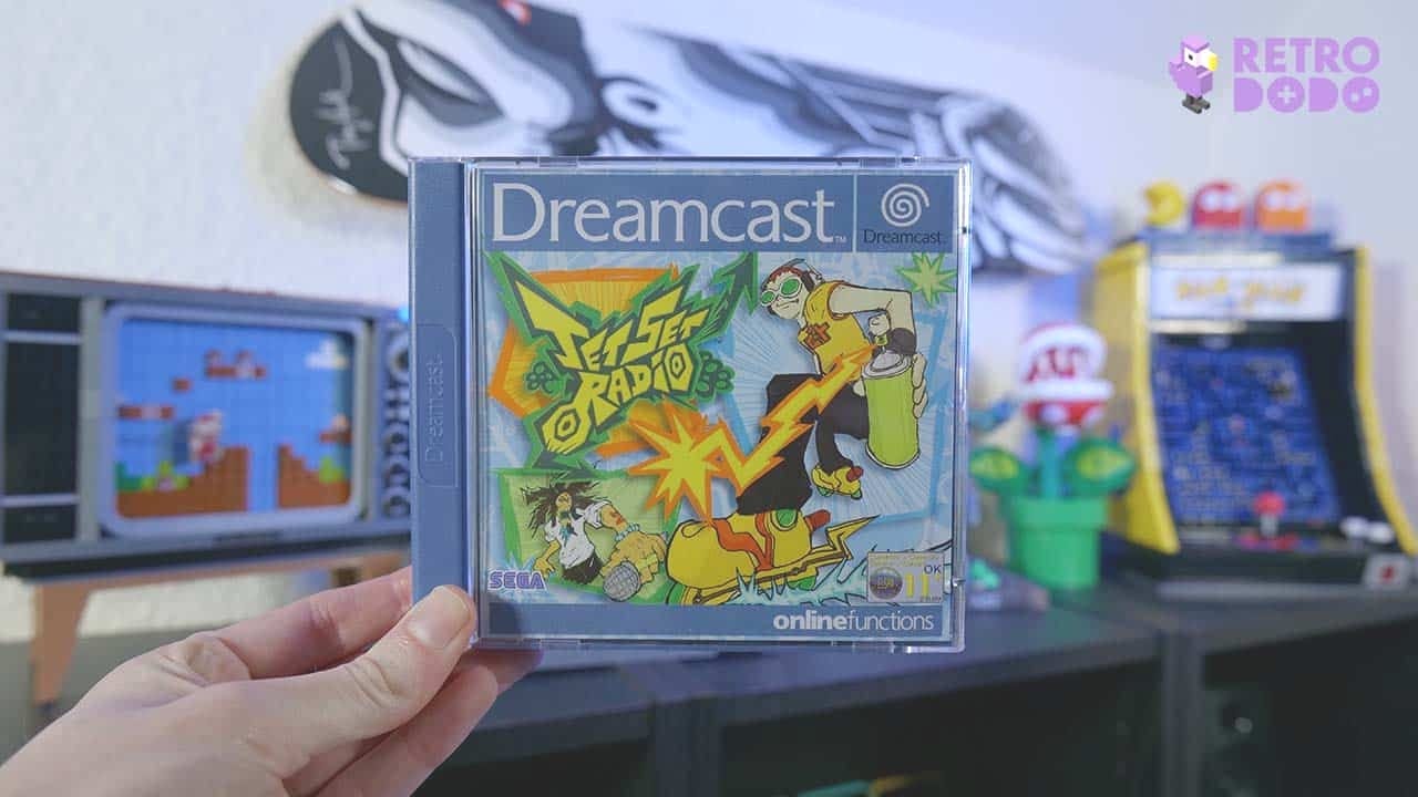 Jet Set Radio Dreamcast game case