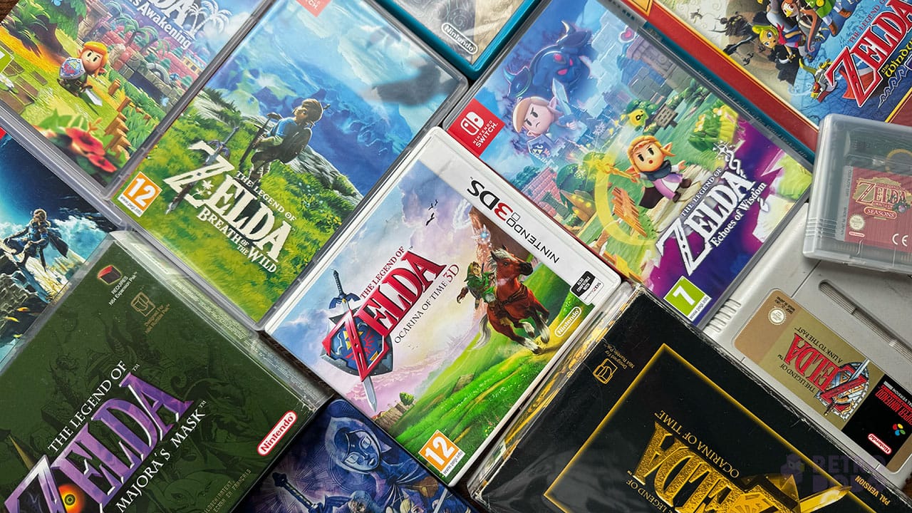 All of Seb's Zelda games