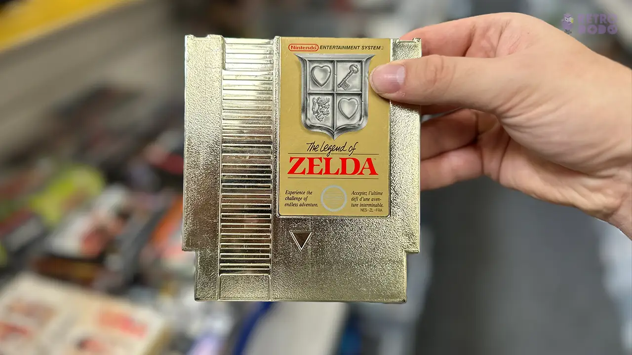 The Golden Zelda NES cart