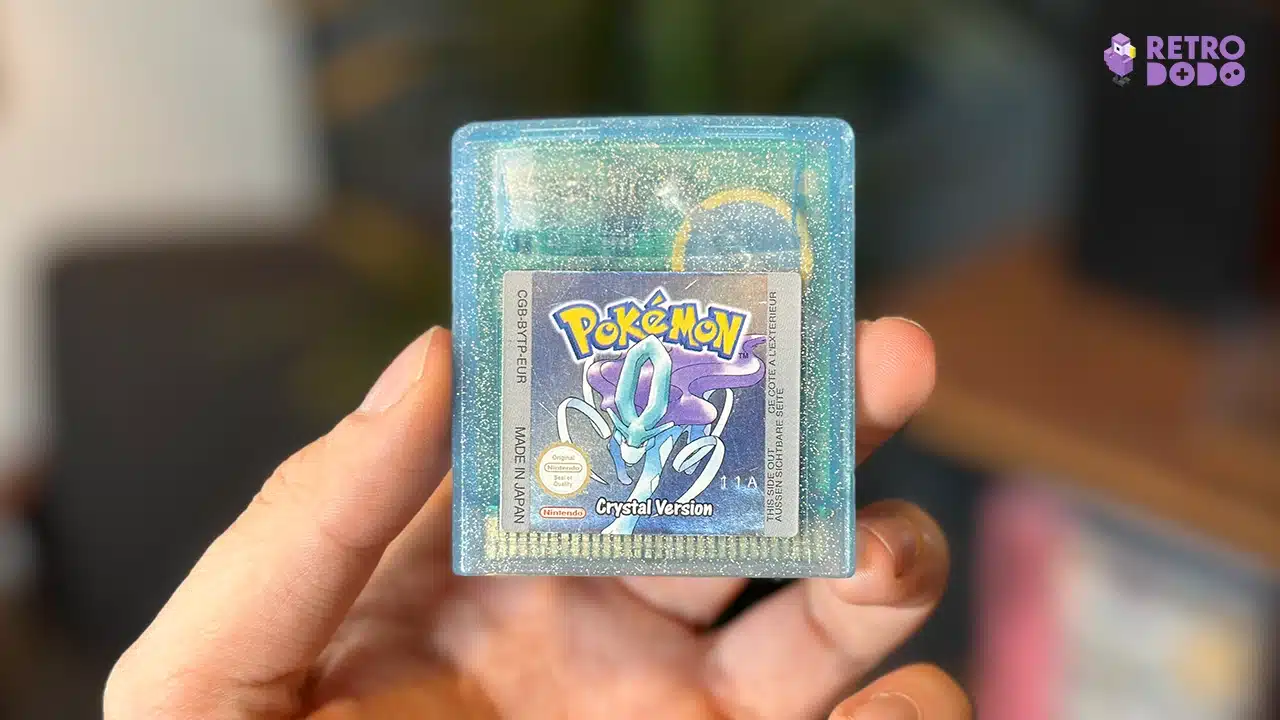 Pokémon Crystal game cartridge