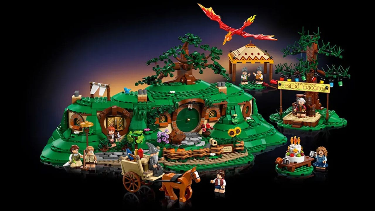 An overview of the LEGO Shire set