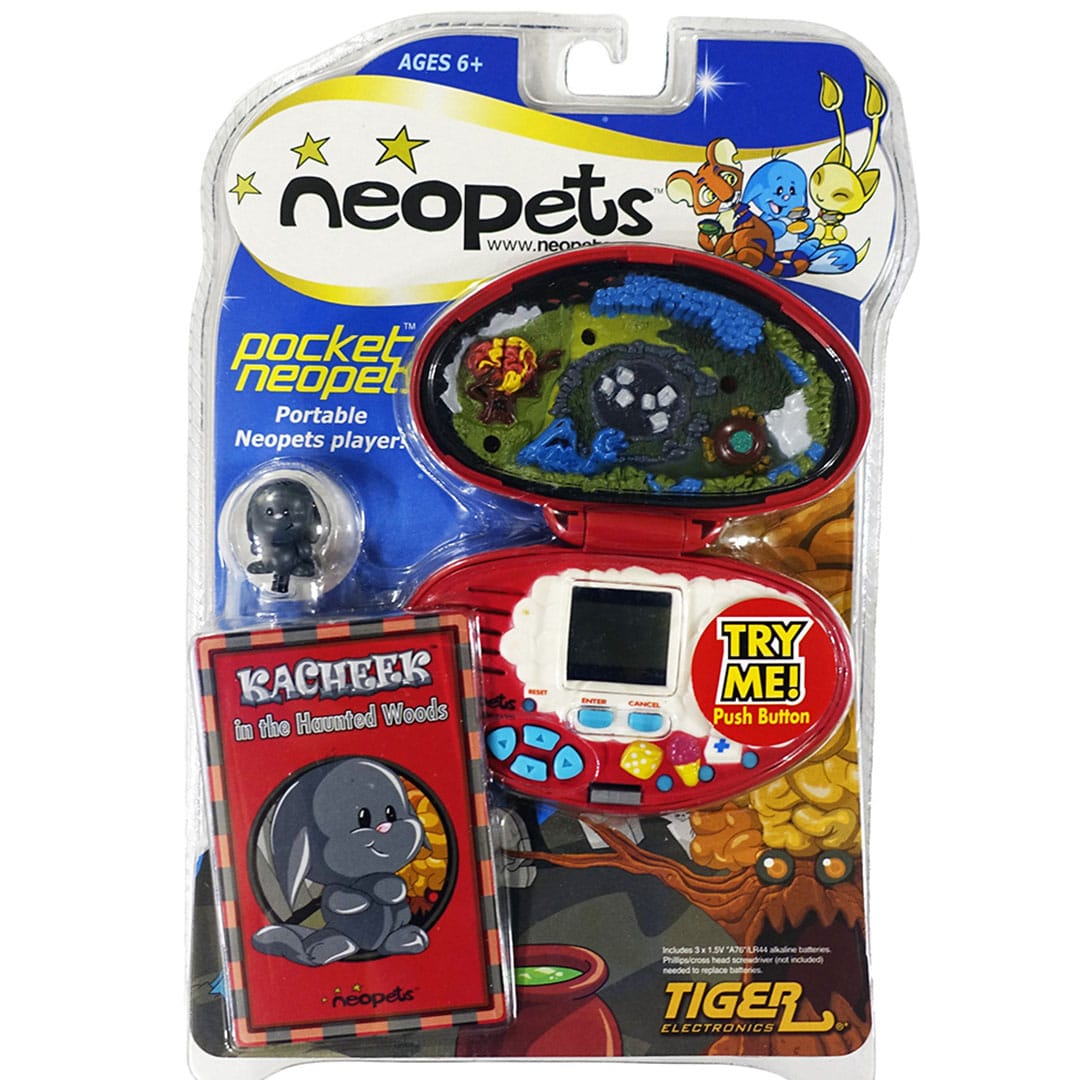 Kacheek sealed handheld from Tiger Electronics