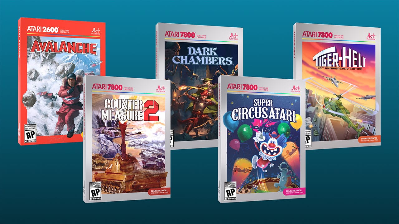 Atari Announces Five New Game Cartridges Available For Pre-Order