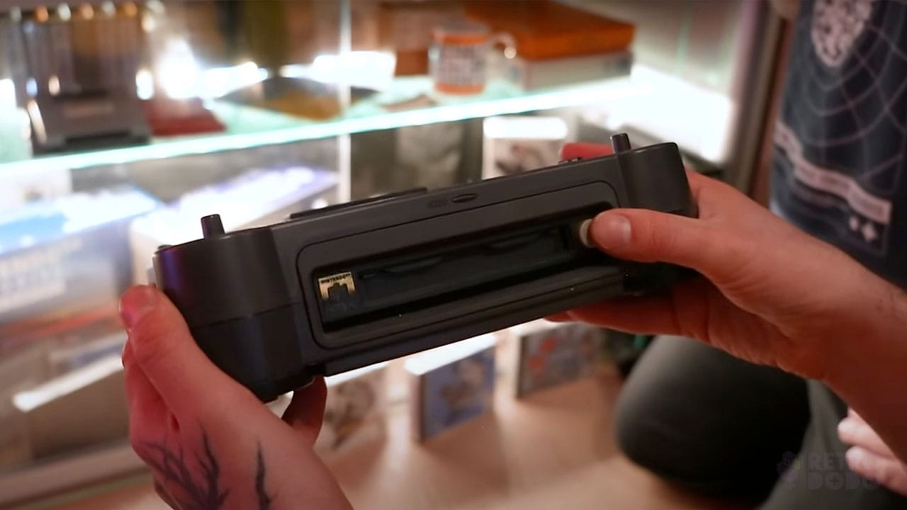 Seb holding a 64DD