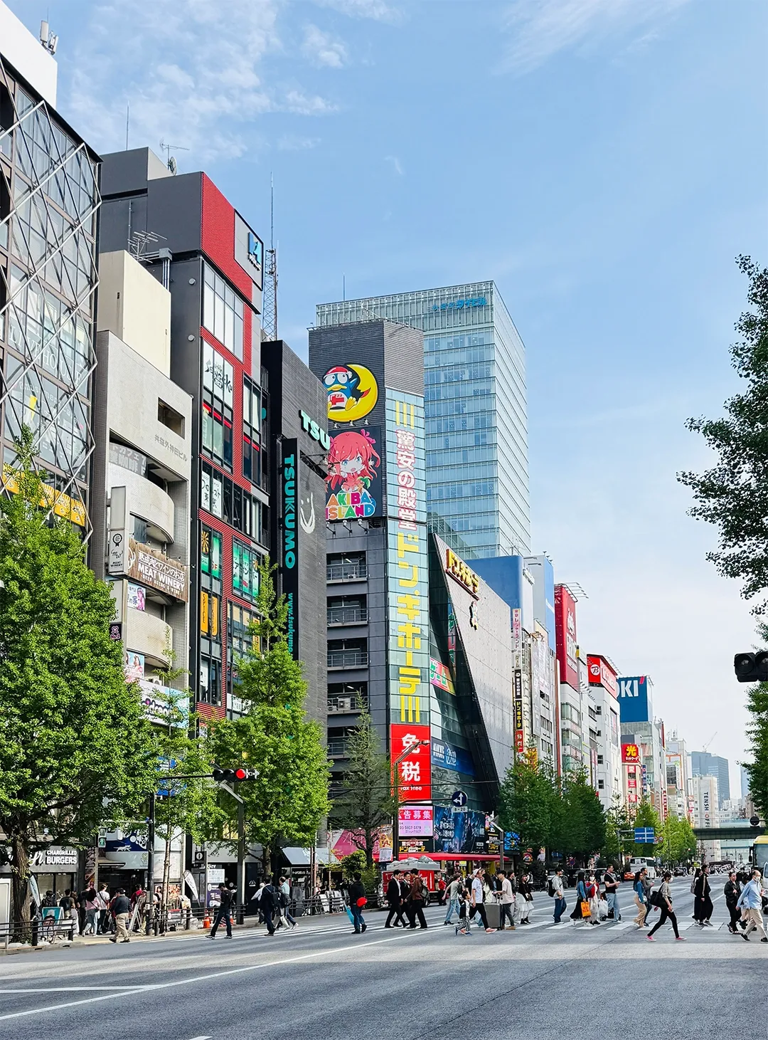 A photograph of Akihabara, Japan taken by Brandon on his trip