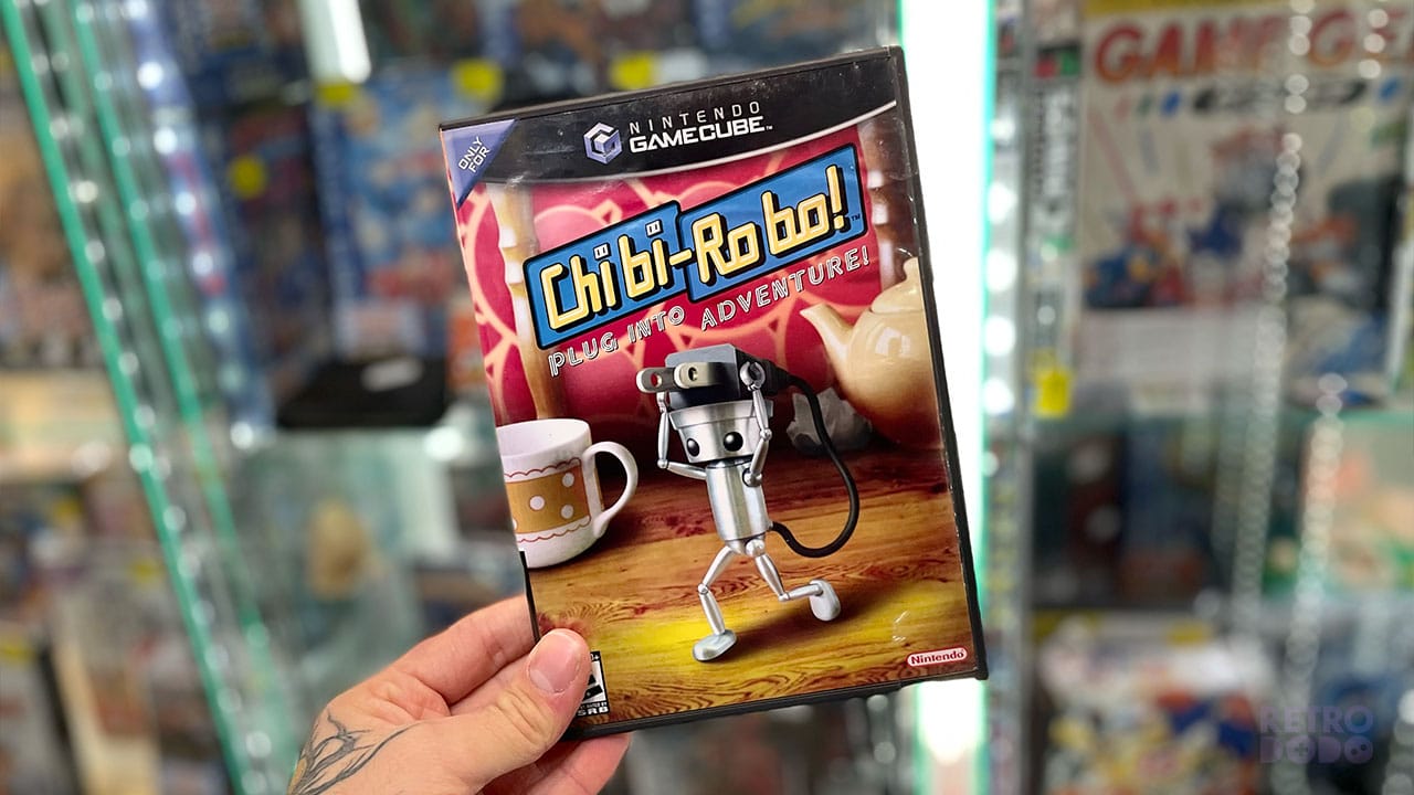 Chibi-Robo! Plug Into Adventure game case
