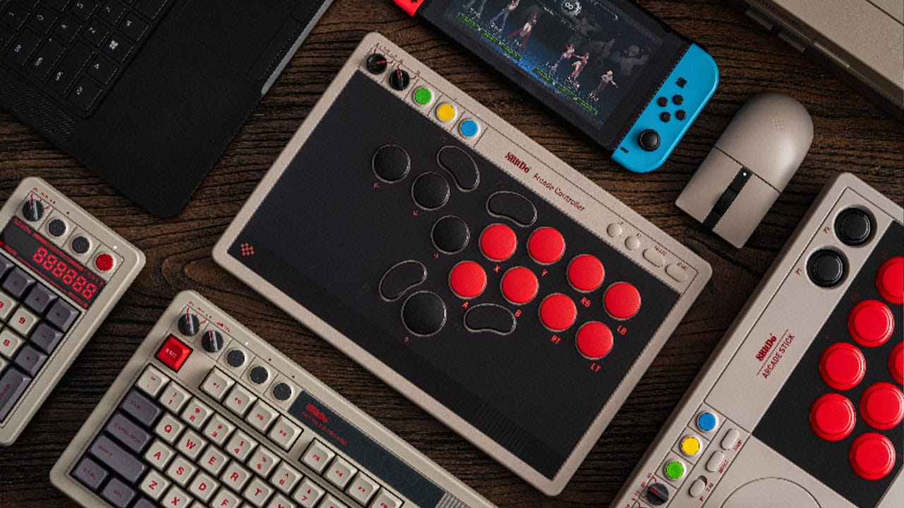 NES inspired arcade controller design