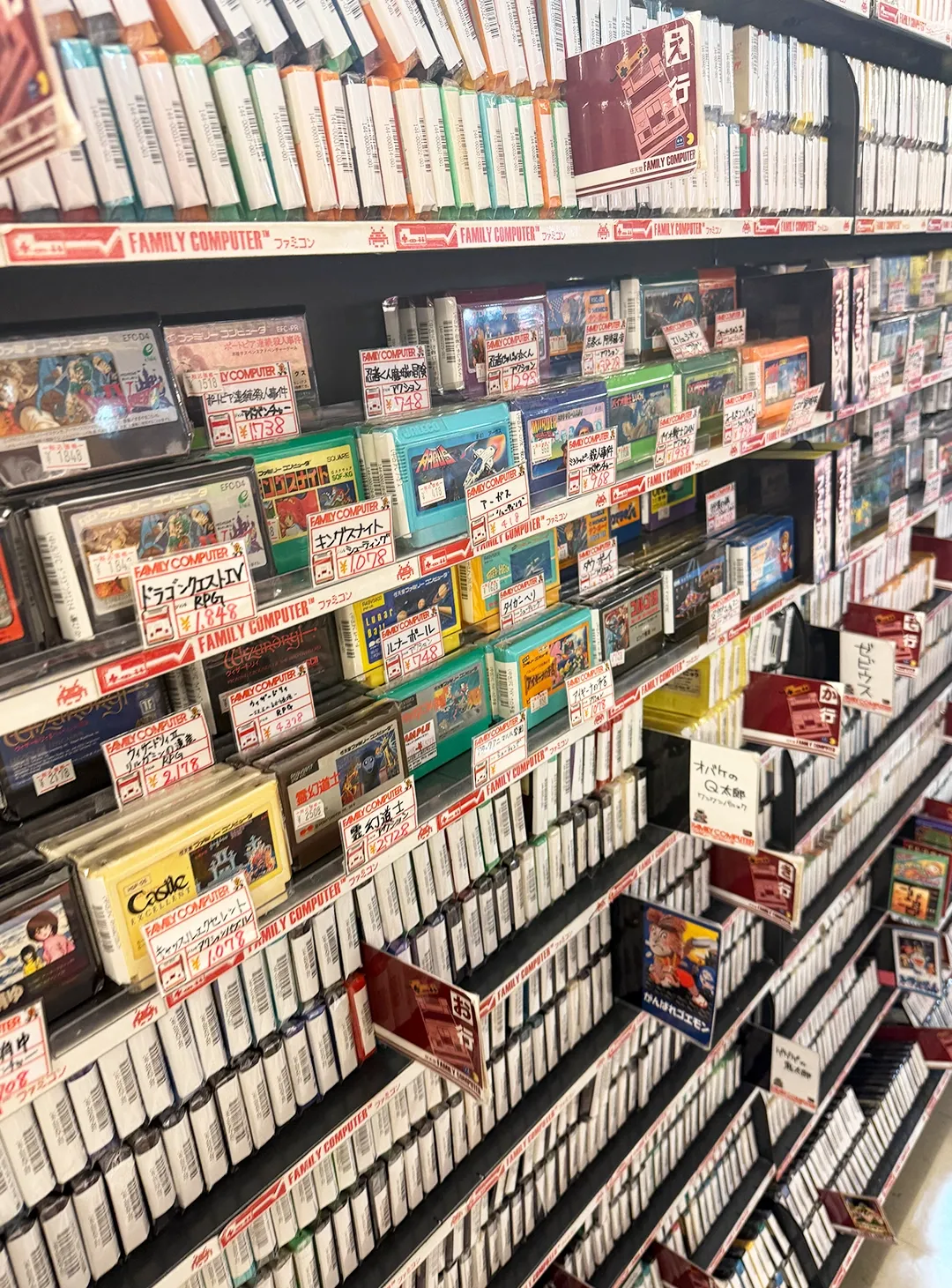 A display cabinet inside Super Potato