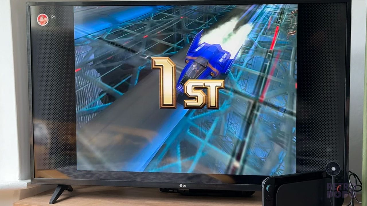 Seb coming 1st place in F-Zero GX
