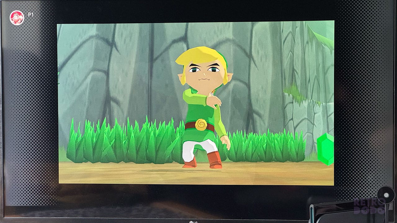Link looking confused