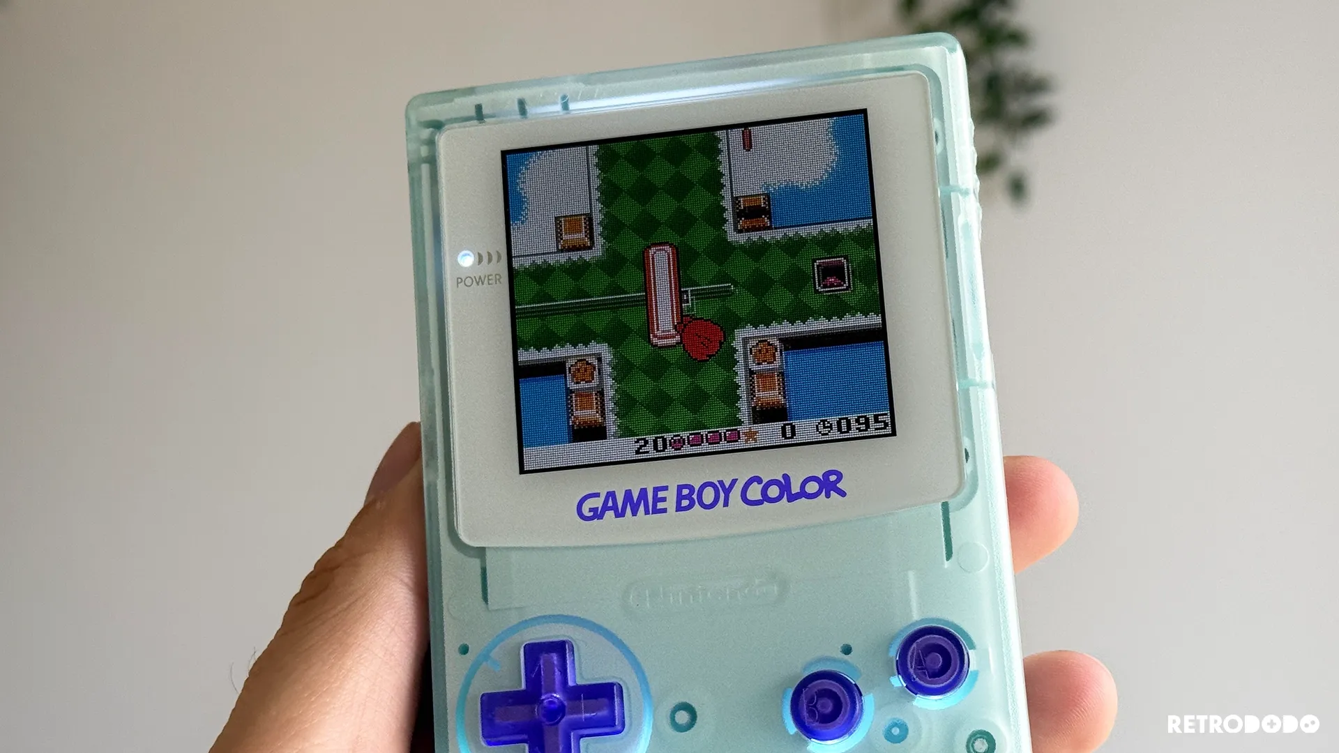 kirby tilt n tumble gameplay on gbc