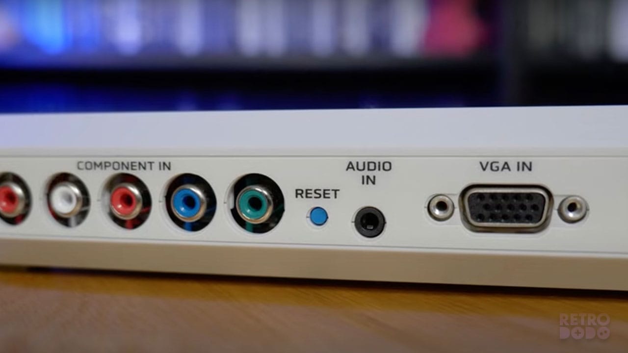 The back of the RetroTINE-4K CE