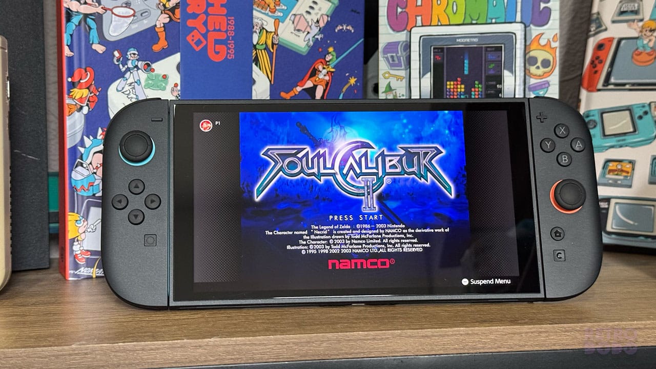 Soul Calibur 2 on the Nintendo Switch 2