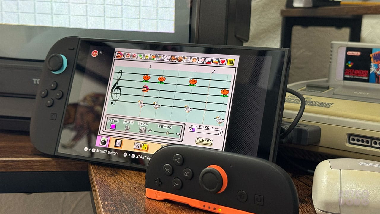 Music Maker on Mario Paint on Switch 2