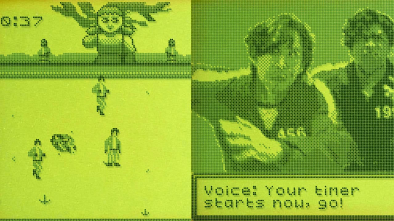 Gameplay from the Squid Game DMG demake