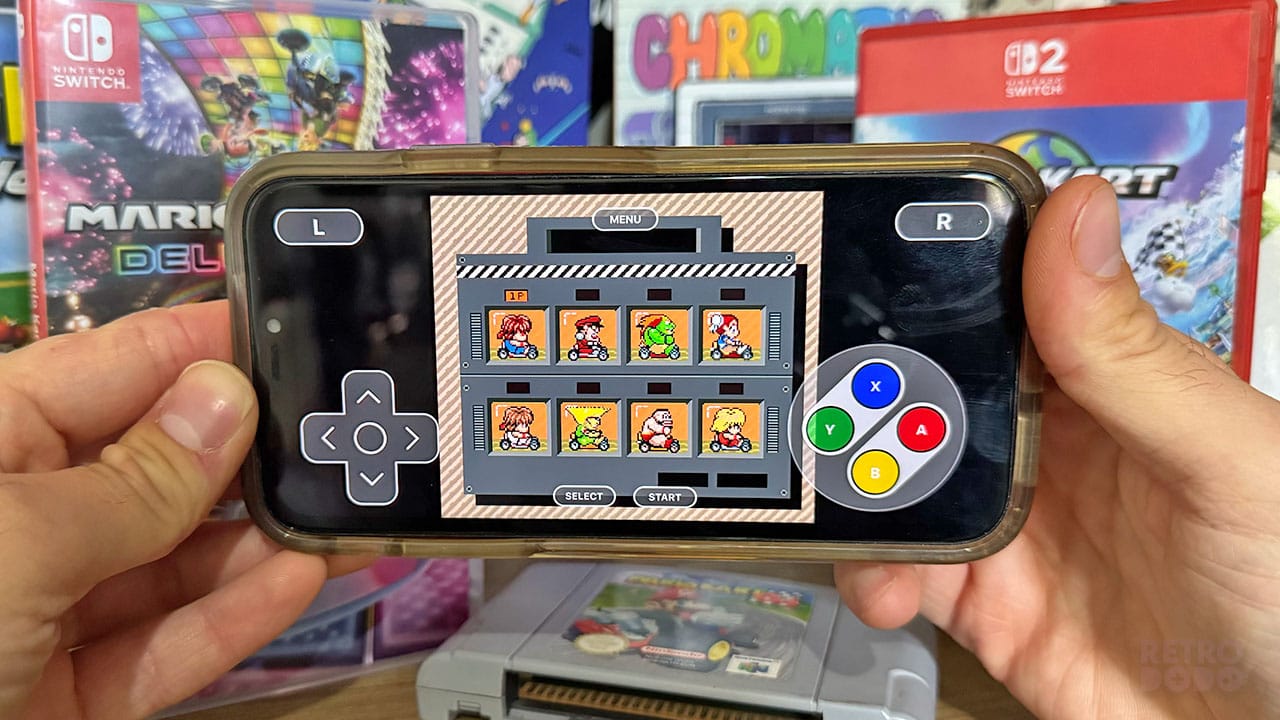 Hyper Street Kart character selection