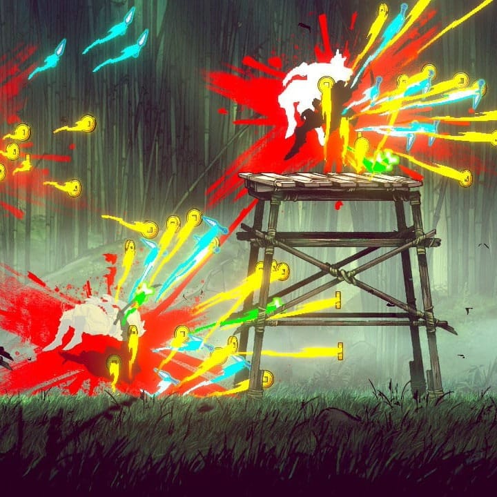 A screenshot from the Art of Vengeance demo