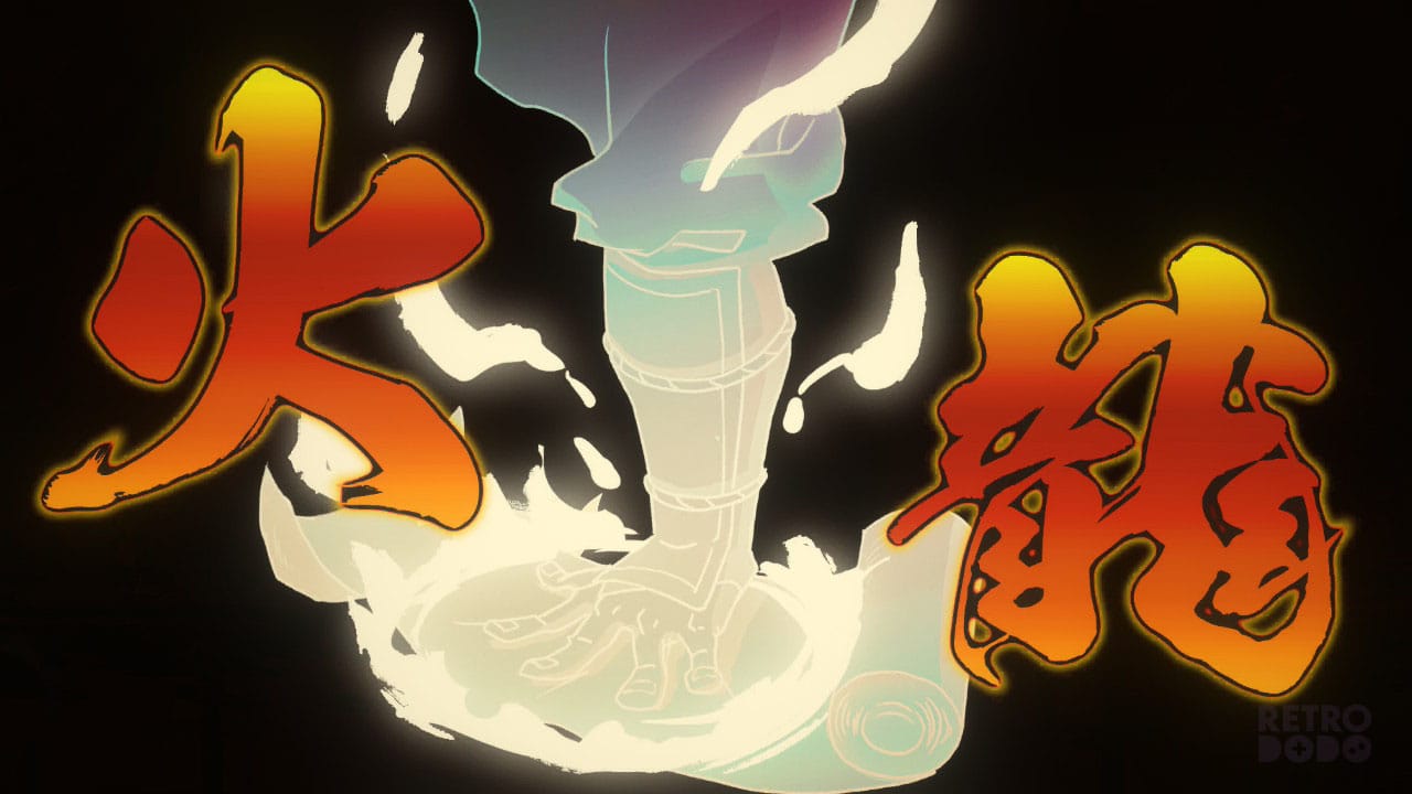 A cutscene example from SHINOBI: Art of Vengeance