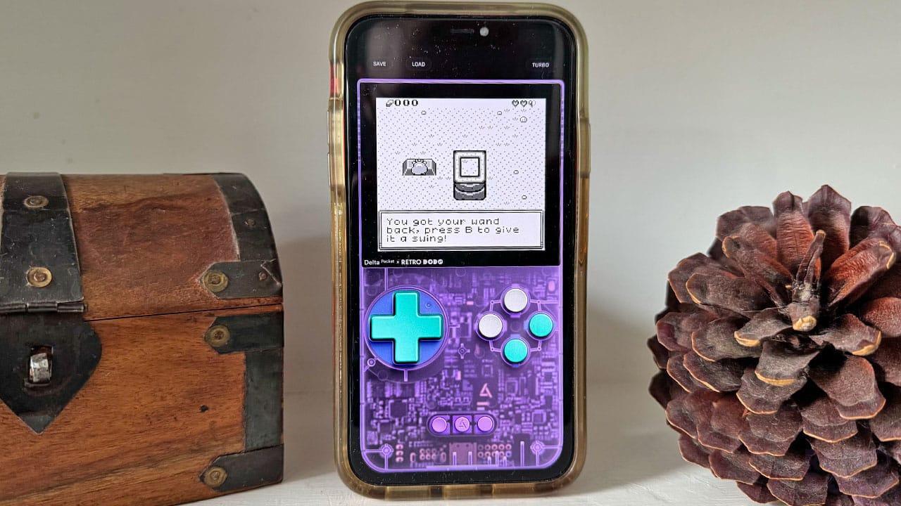 Zelda's Adventure demake on Delta