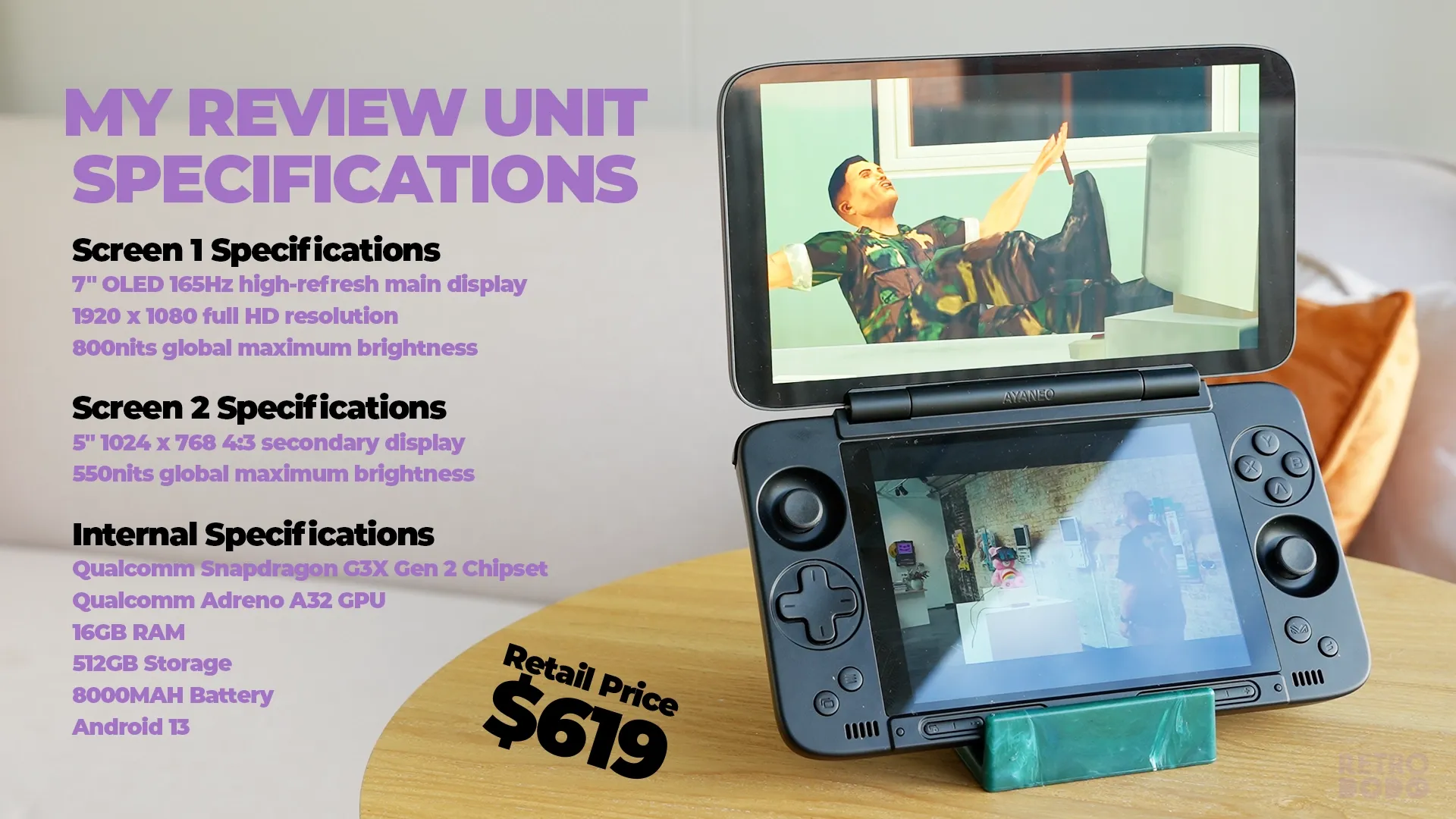 AYANEO Pocket DS Specifications
