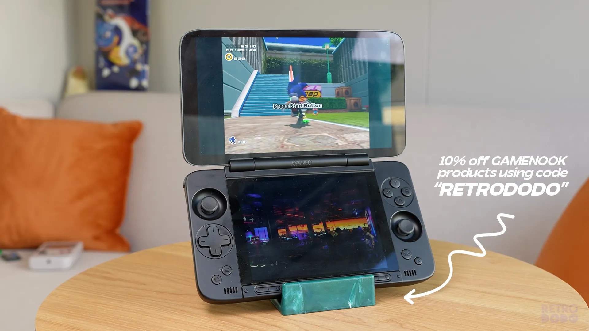 AYANEO Pocket DS Dreamcast Emulation