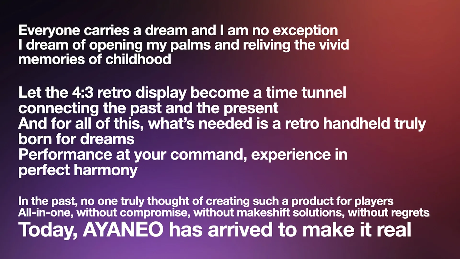 AYANEO Secretly Reveals Pocket S Mini 4:3 Retro Handheld