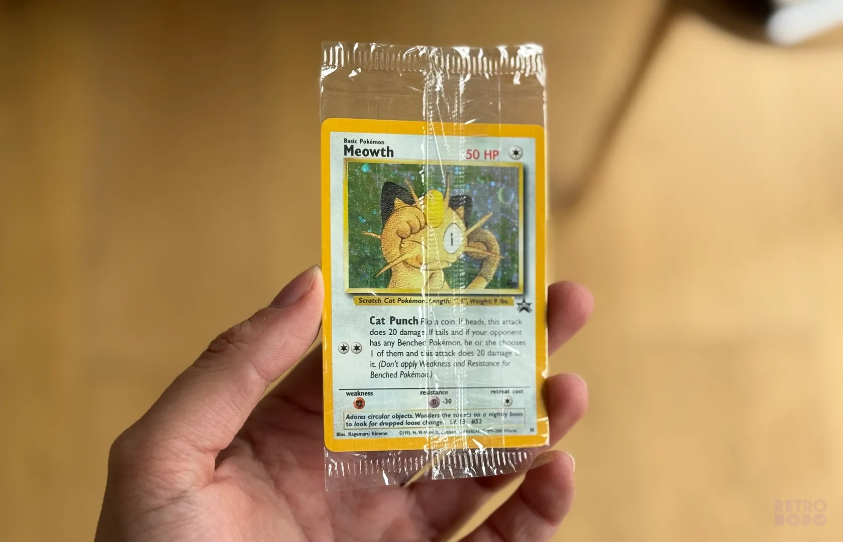 Meowth GB Promo Card Sealed
