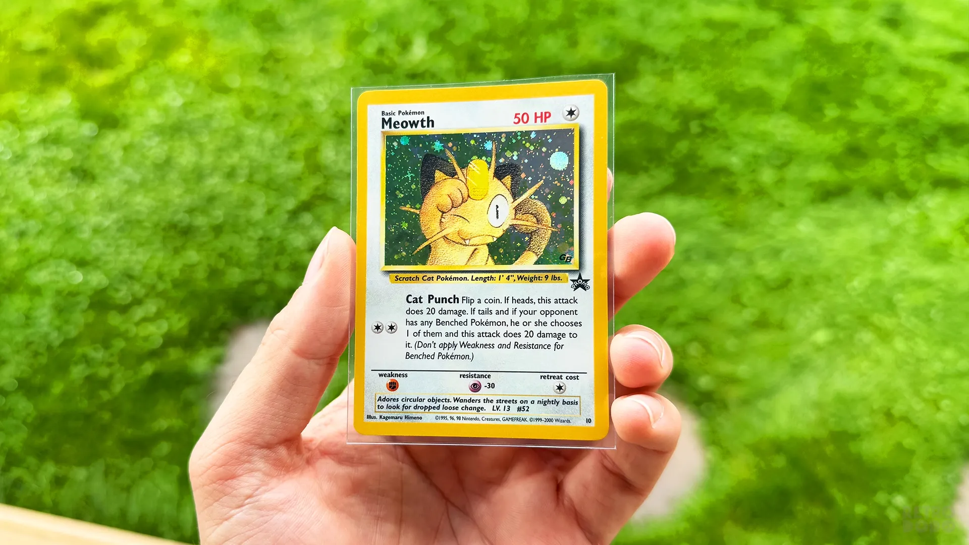 Meowth GB Promo Card