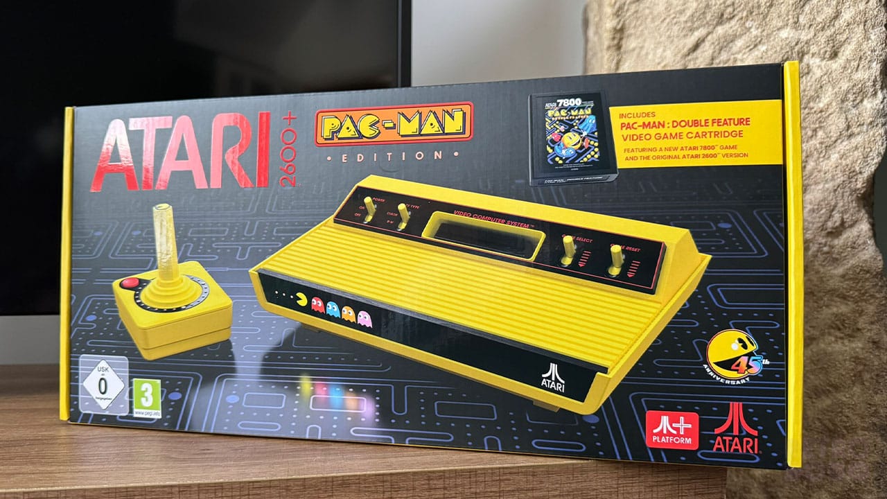 Box for the Atari 2600+ PAC-MAN edition