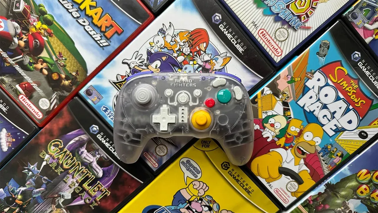 The BattlerGC Pro on Seb's GameCube game collection