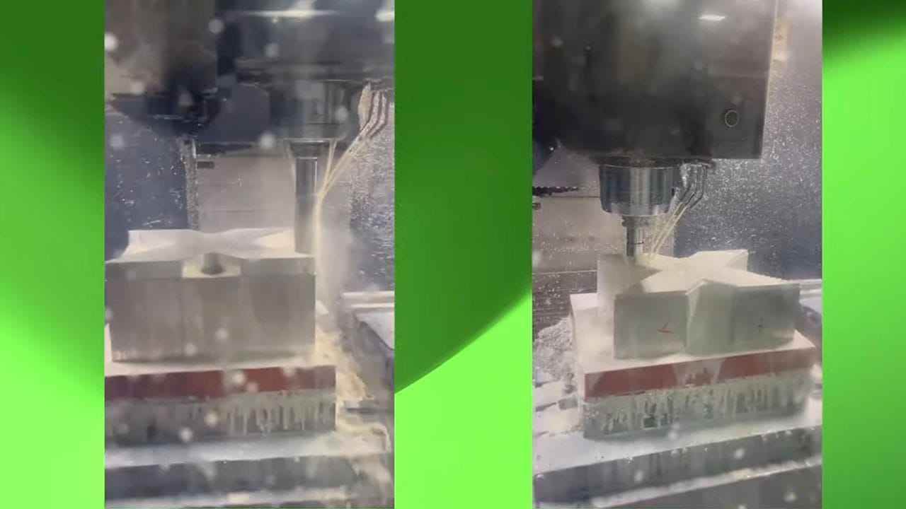 PCBWay making a metal X