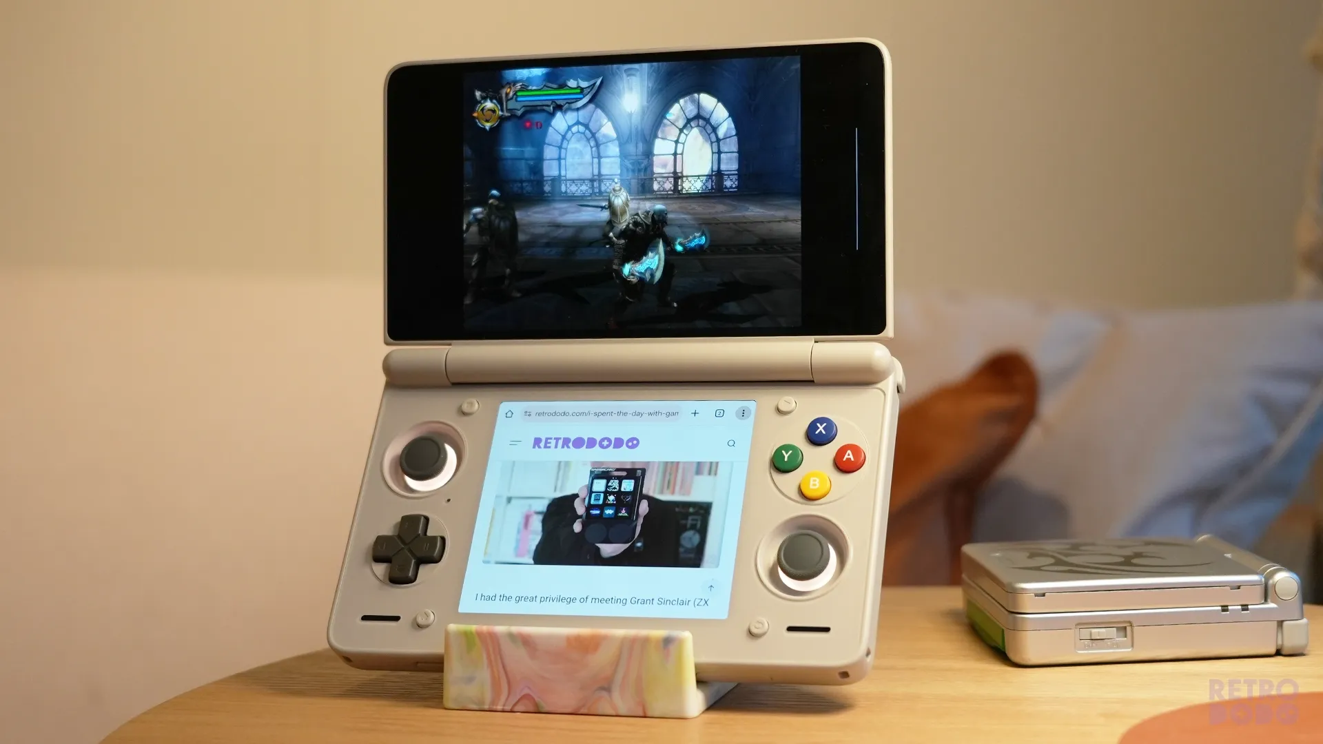 AYN Thor in GAMENOOK Throne