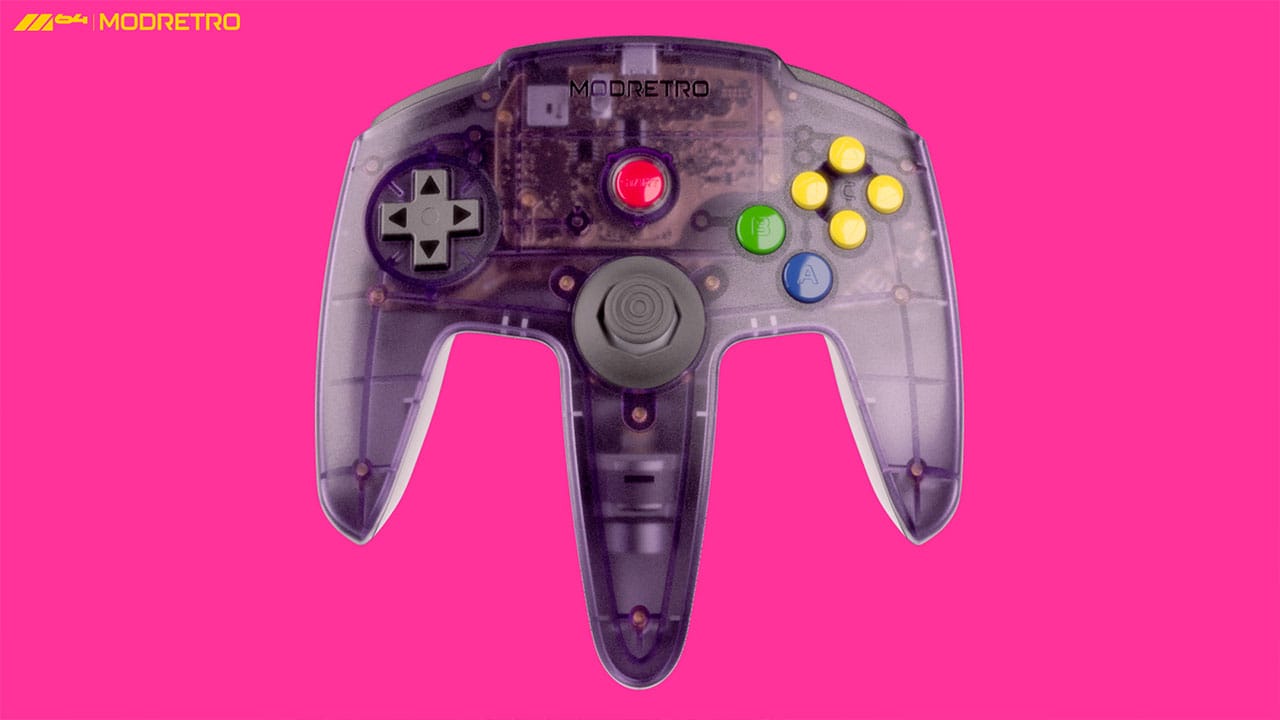 Purple M64 controller