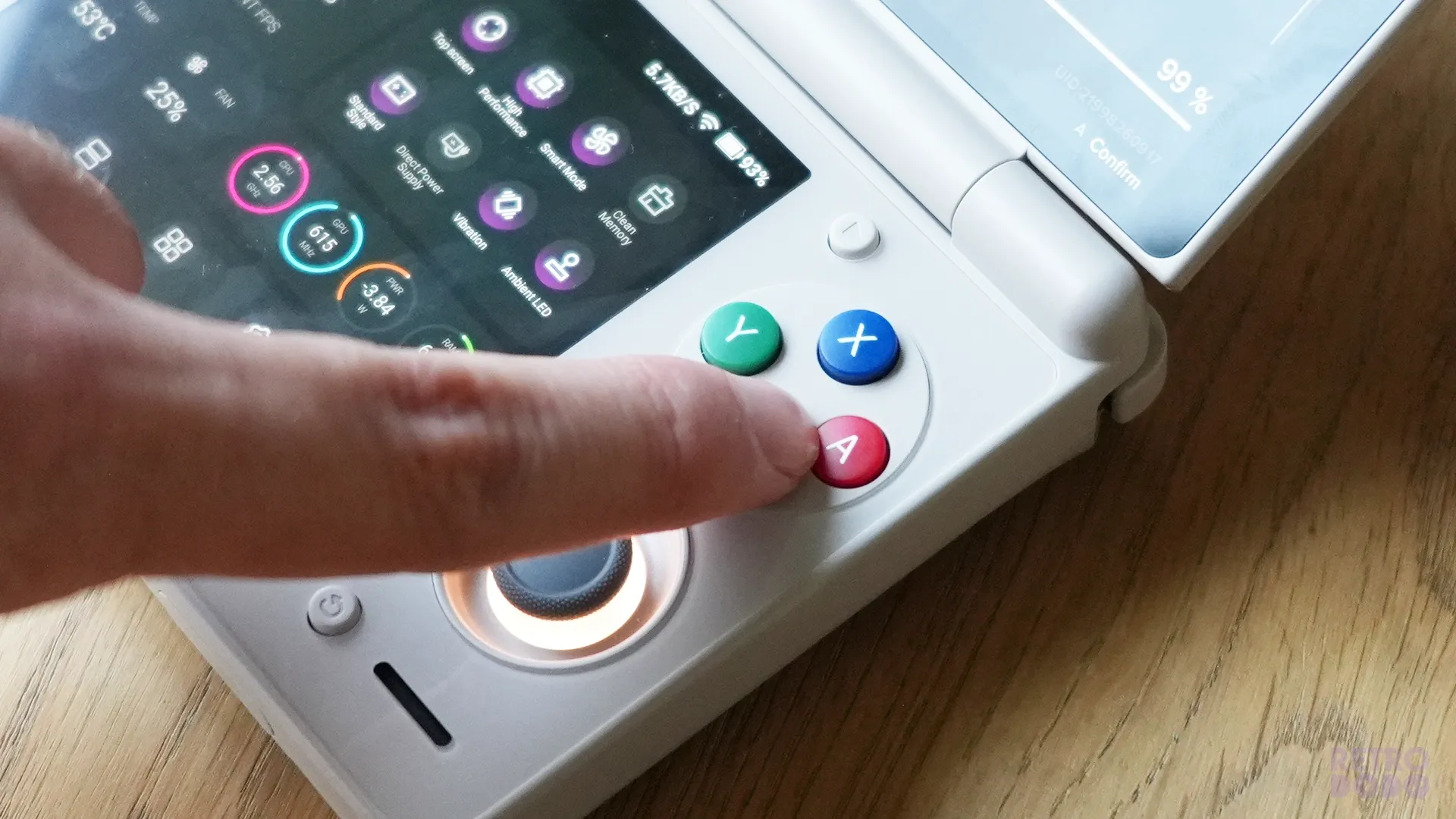 AYN Thor Squeeky Action Buttons