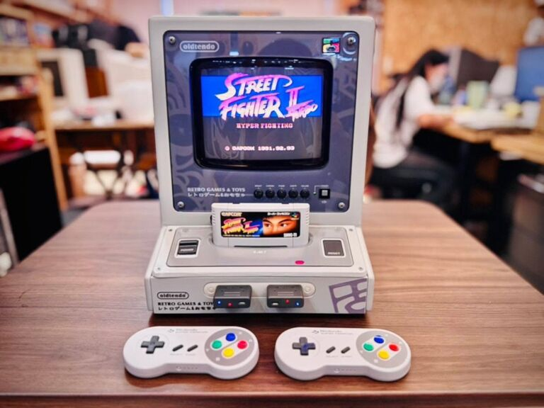 SNES console TV