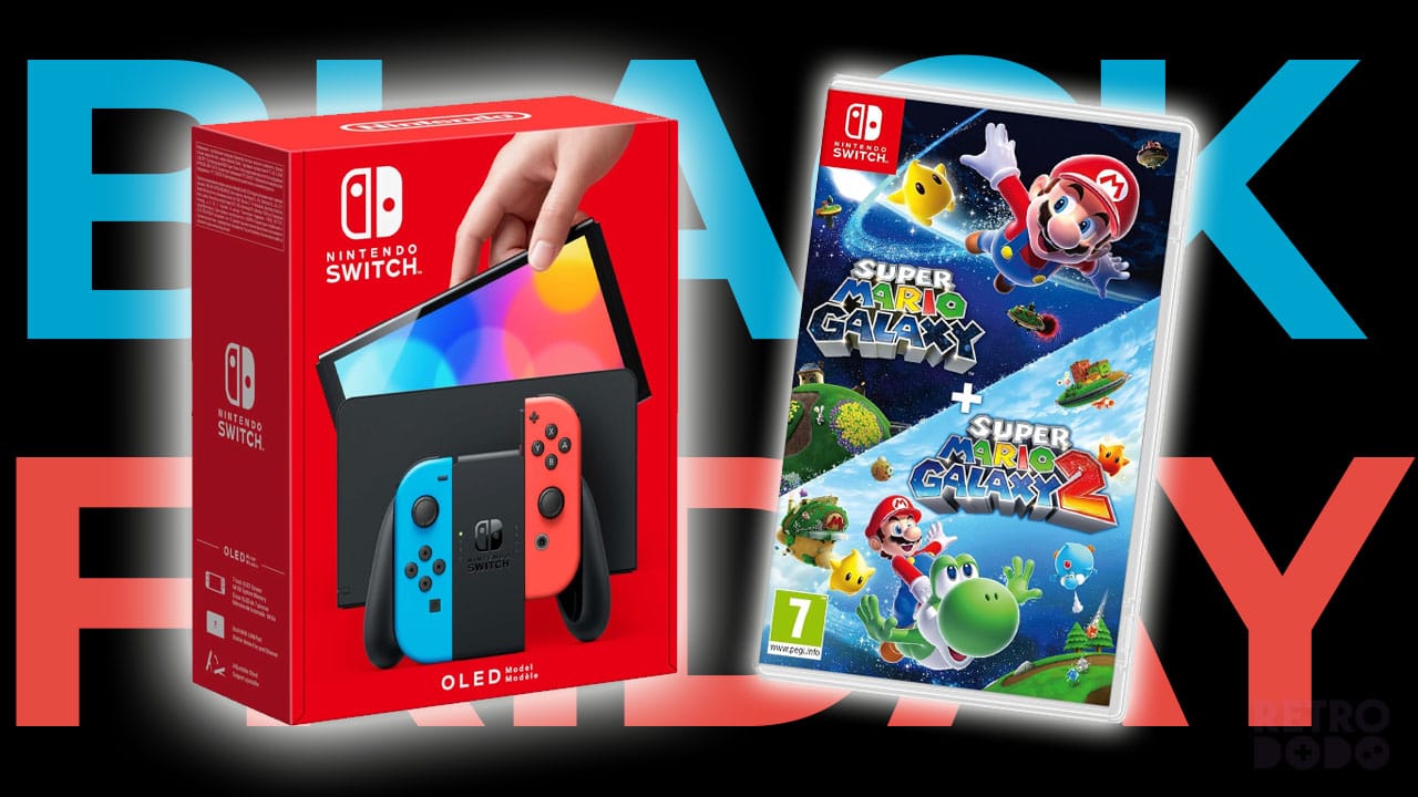 Get £44 Off Nintendo Switch OLED & Super Mario Galaxy 1+2 On Amazon UK