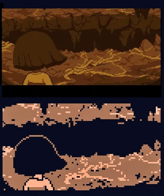 Original Undertale vs the GBC demake