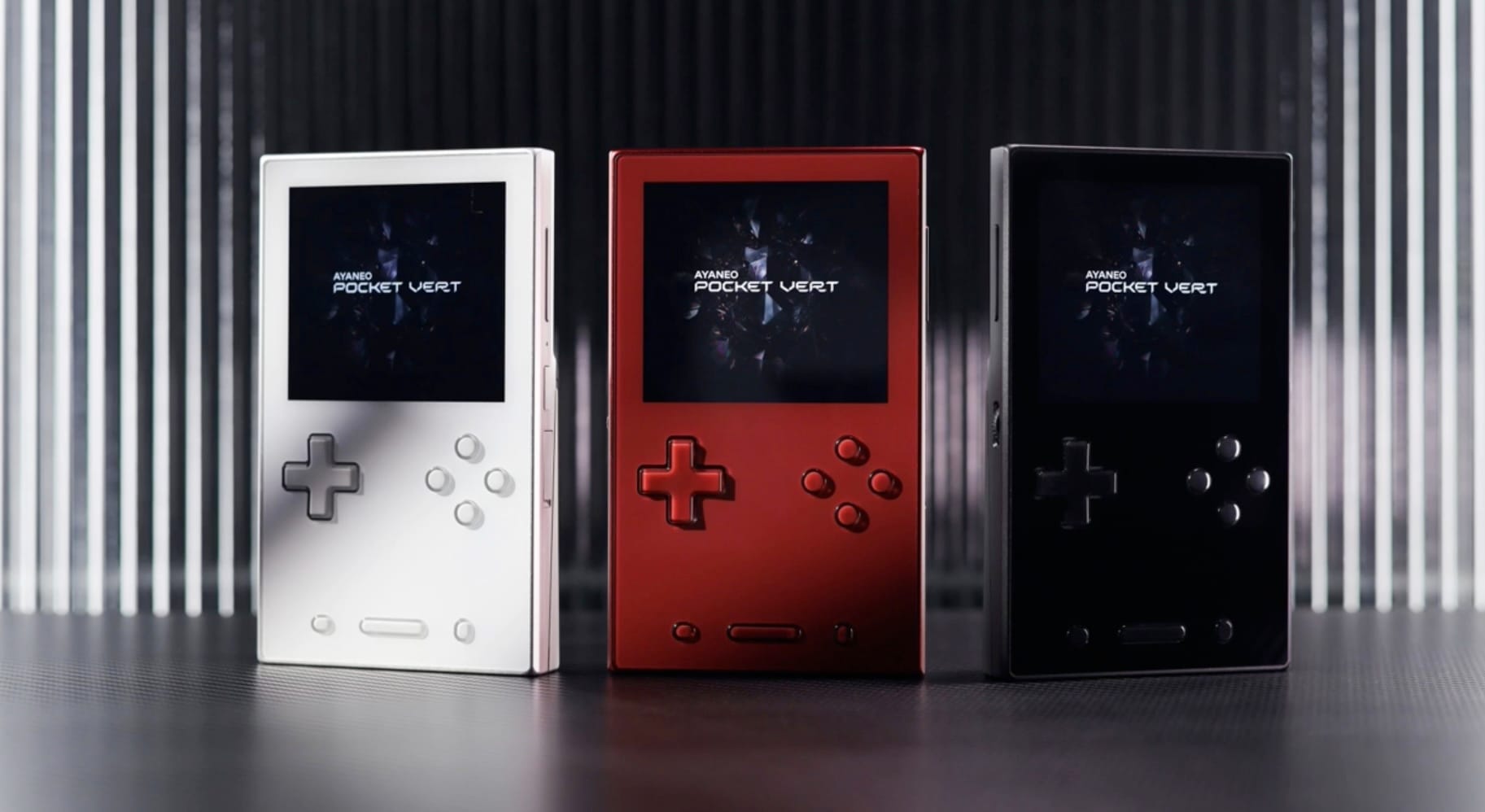 All three colour variants for the Pocket Vert