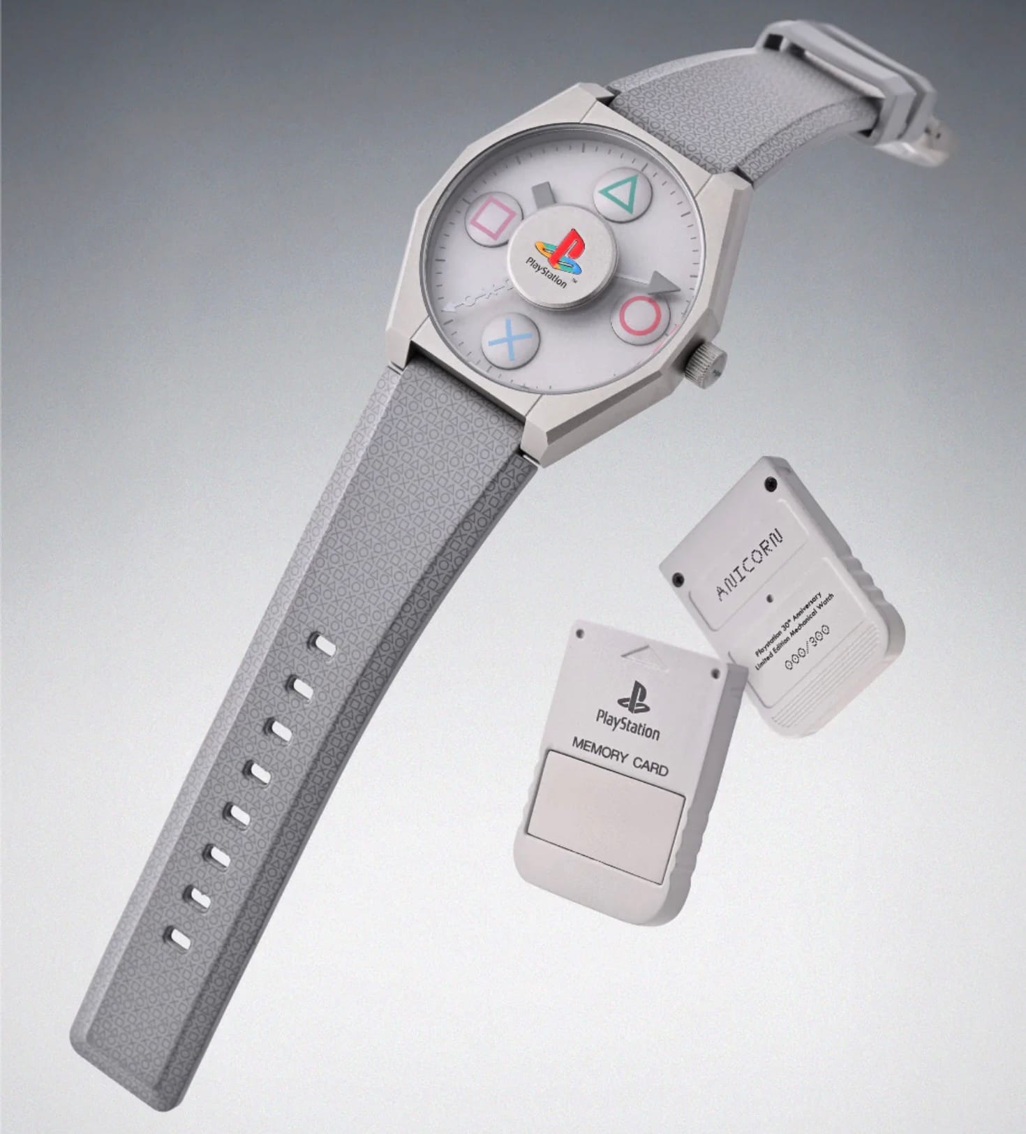 The ANICORN PS1 watch with Memory Card