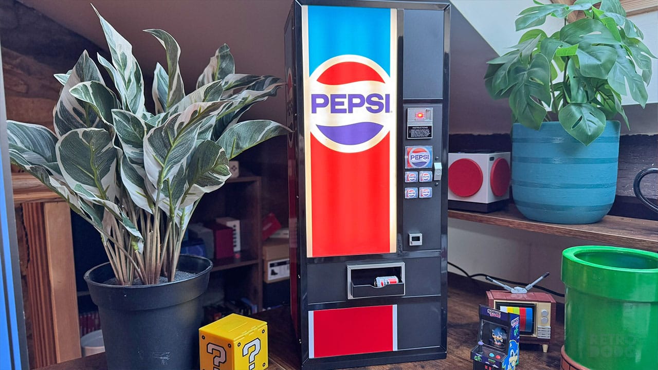 Pepsi USB Hub on Seb's desk