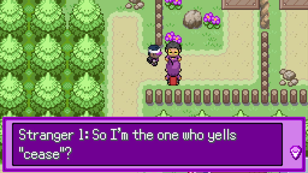 Dialogue in Pokémon Luminous Land