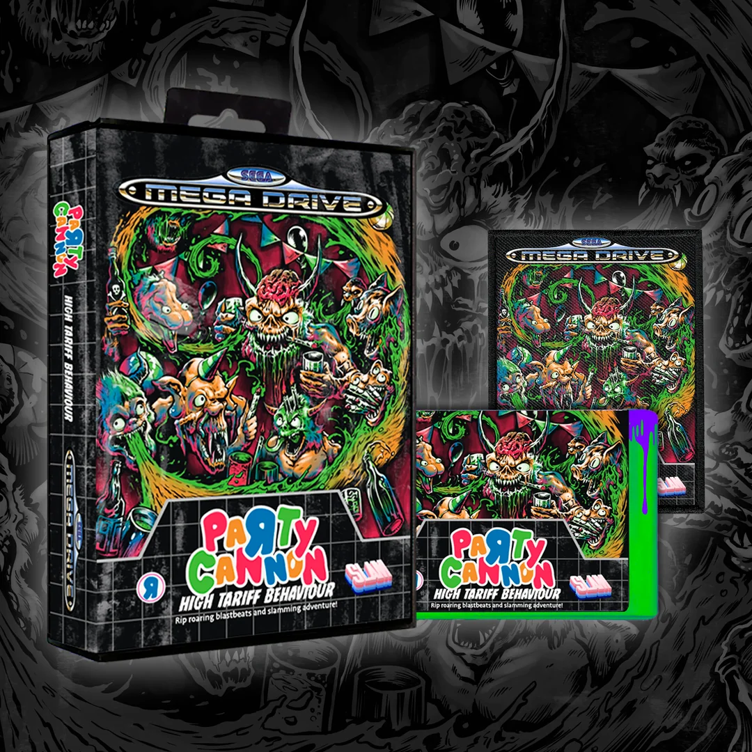 Party Cannon Mega Drive release