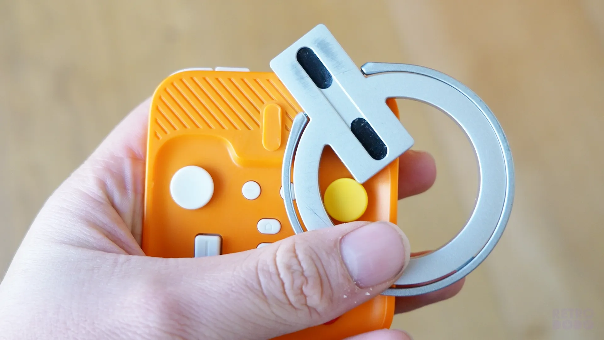 A close up of the MagSafe connector for the M4